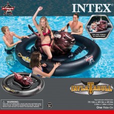 Intex Inflatabull PBR Rodeo Bull Ride On Float, 94" x 77" x 32"   565695405